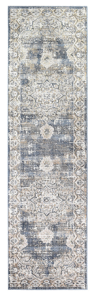 Medina Dark Blue Rug - Turkish-inspired modern rug from Treasures of Turkey