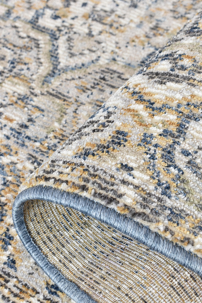 Medina Dark Blue Rug - Turkish-inspired modern rug from Treasures of Turkey