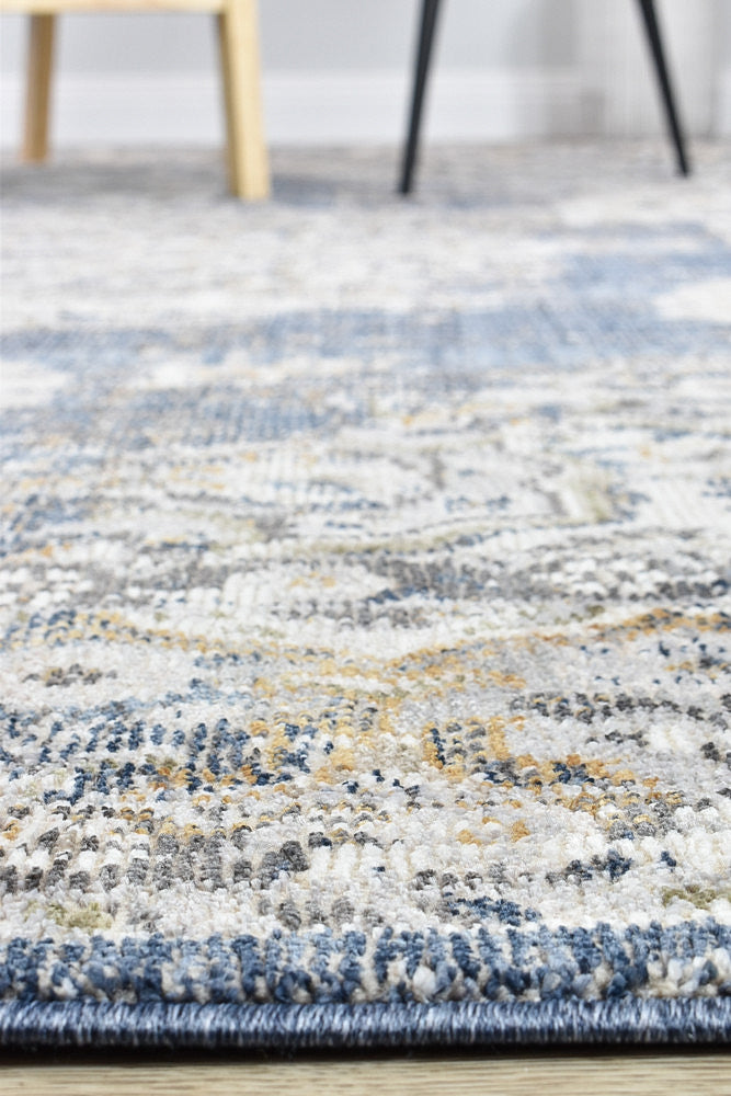 Medina Dark Blue Rug - Turkish-inspired modern rug from Treasures of Turkey