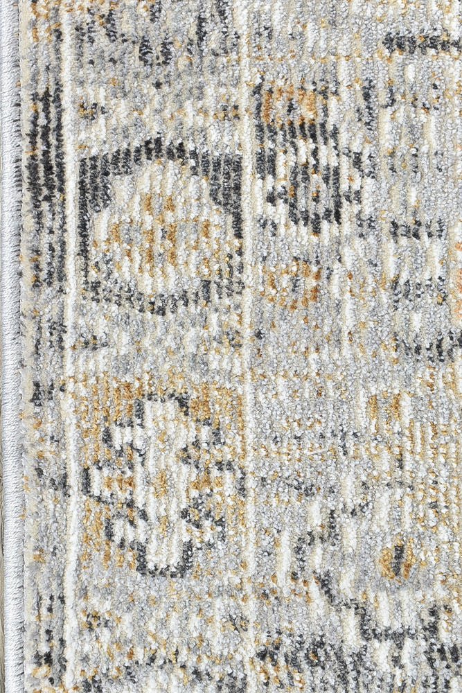Medina Grey Mustard Rug - Turkish-inspired modern rug from Treasures of Turkey