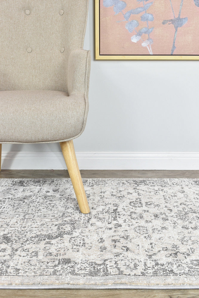 Medina Grey Rug - Turkish-inspired modern rug from Treasures of Turkey