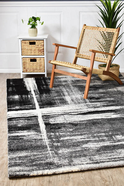 Dahlia 347 Light Grey Dark Grey Rug