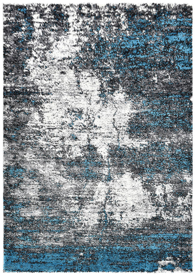 Dahlia 651 White Turquoise Rug