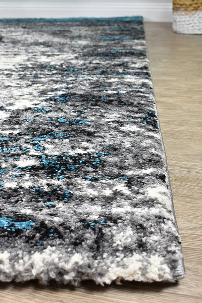 Dahlia 651 White Turquoise Rug