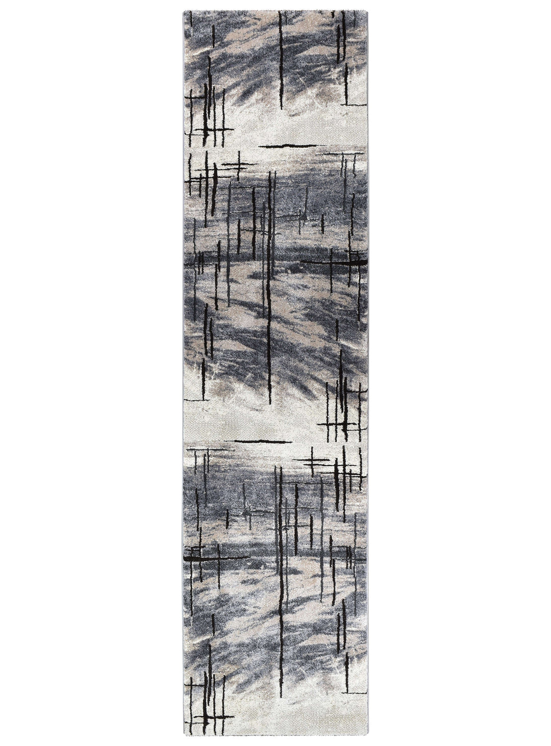 Novus Grey Brown Rug - Turkish-inspired modern rug from Treasures of Turkey