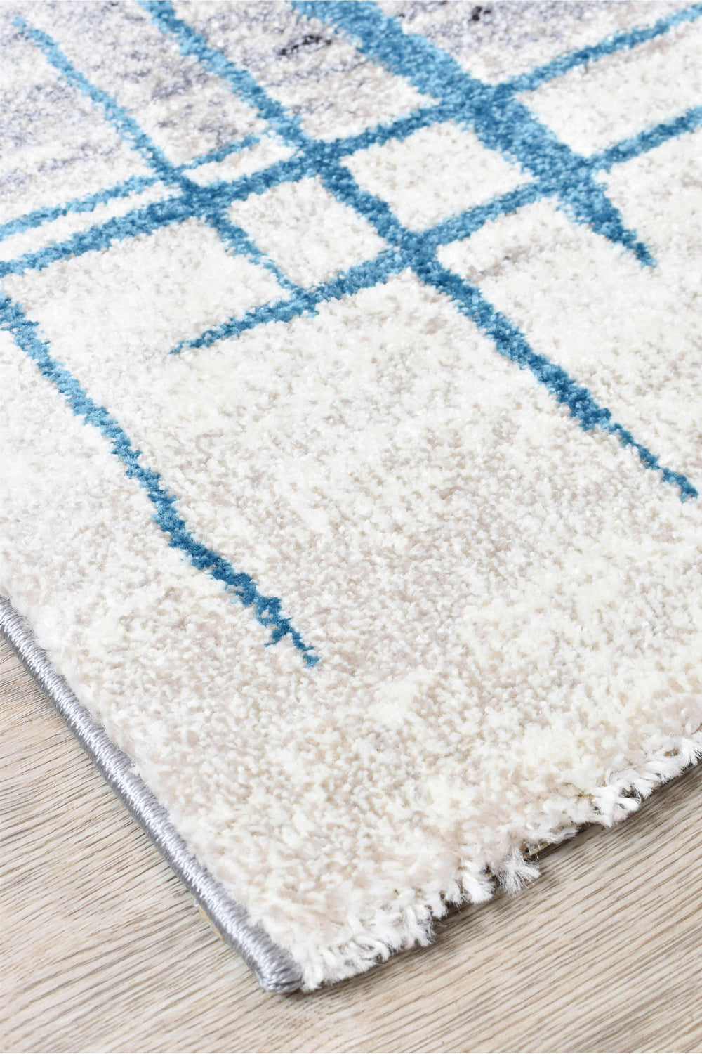Novus 726AA Grey Turquoise Rug - Turkish-inspired modern rug from Treasures of Turkey