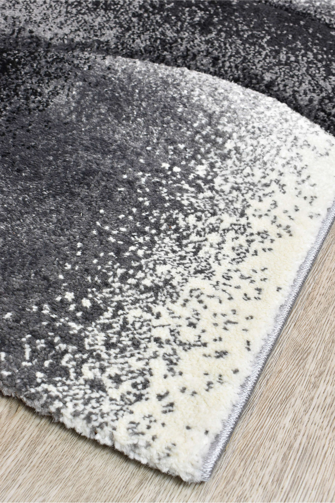 Novas Grey Turquoise Rug - Turkish-inspired modern rug from Treasures of Turkey