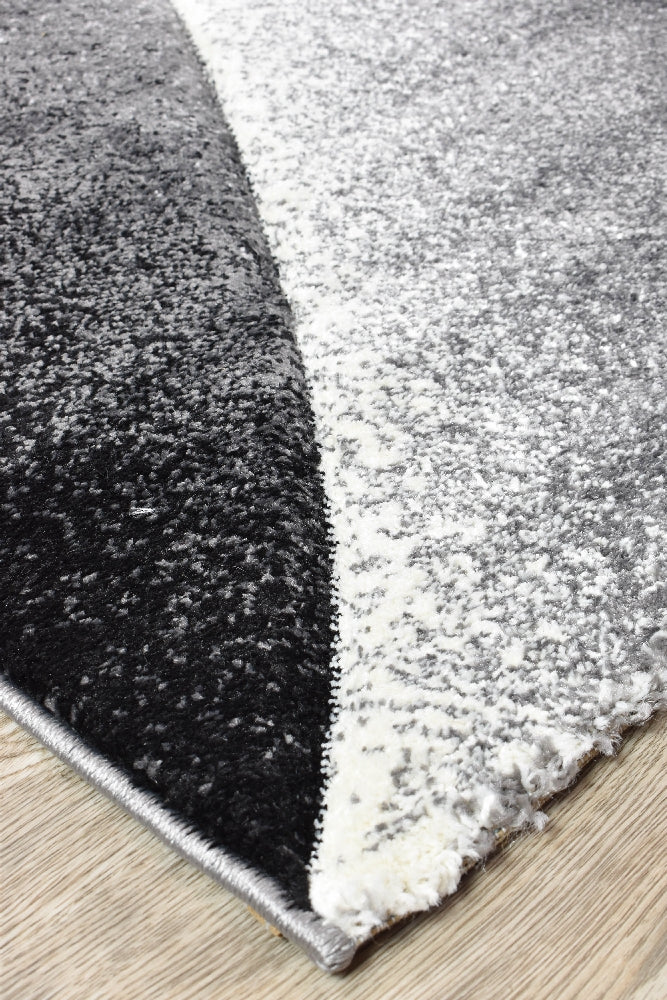 Novas Grey Turquoise Rug - Turkish-inspired modern rug from Treasures of Turkey