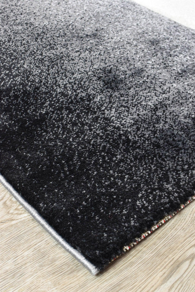 Novas Light Grey Dark Grey Rug - Turkish-inspired modern rug from Treasures of Turkey