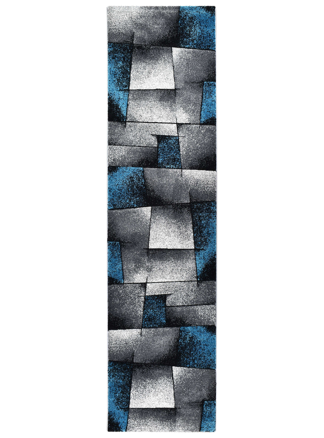 Novas Grey Turquoise Rug - Turkish-inspired modern rug from Treasures of Turkey