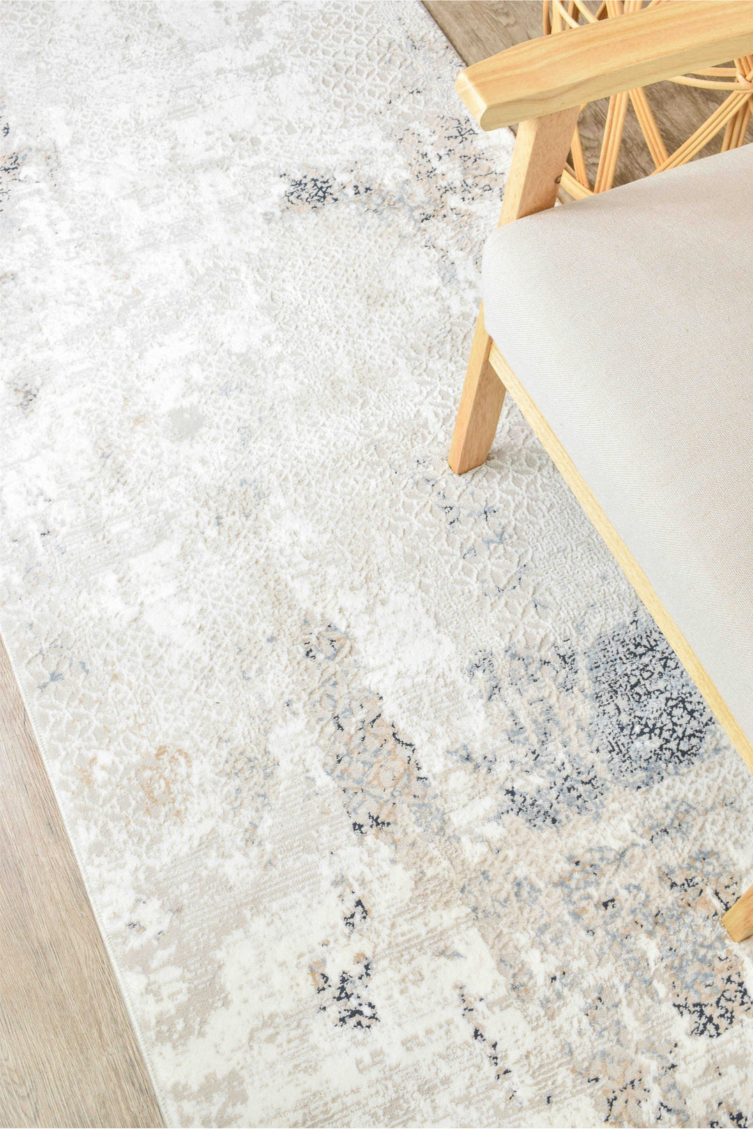 Granada Dove Grey Rug - Turkish-inspired modern rug from Treasures of Turkey