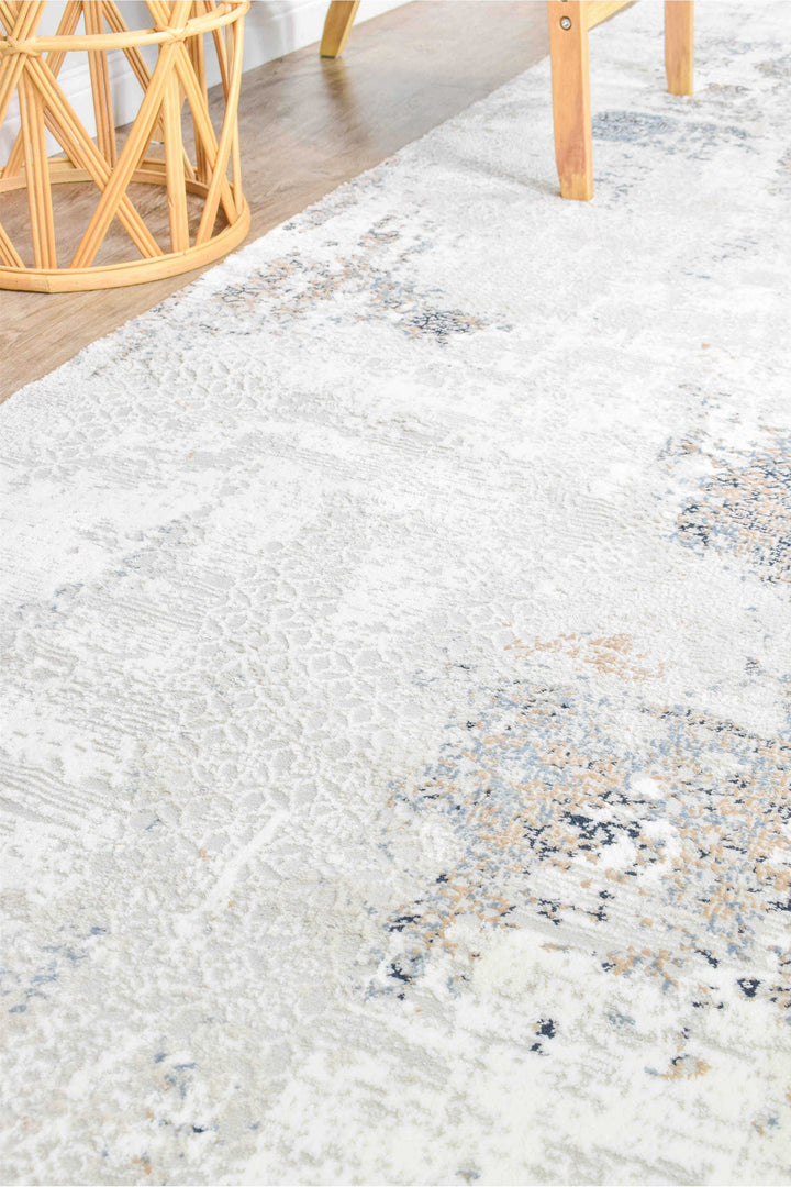 Granada Dove Grey Rug - Turkish-inspired modern rug from Treasures of Turkey