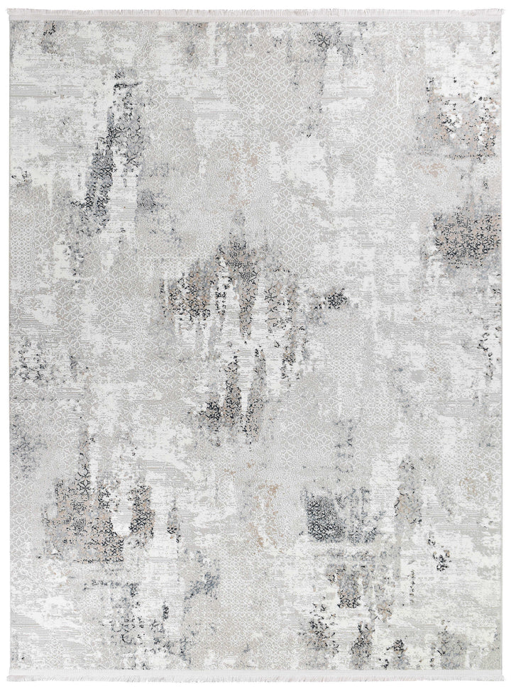Granada Dove Grey Rug - Turkish-inspired modern rug from Treasures of Turkey