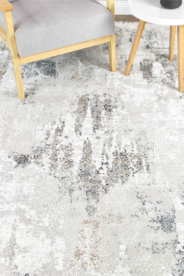 Granada Dove Grey Rug - Turkish-inspired modern rug from Treasures of Turkey