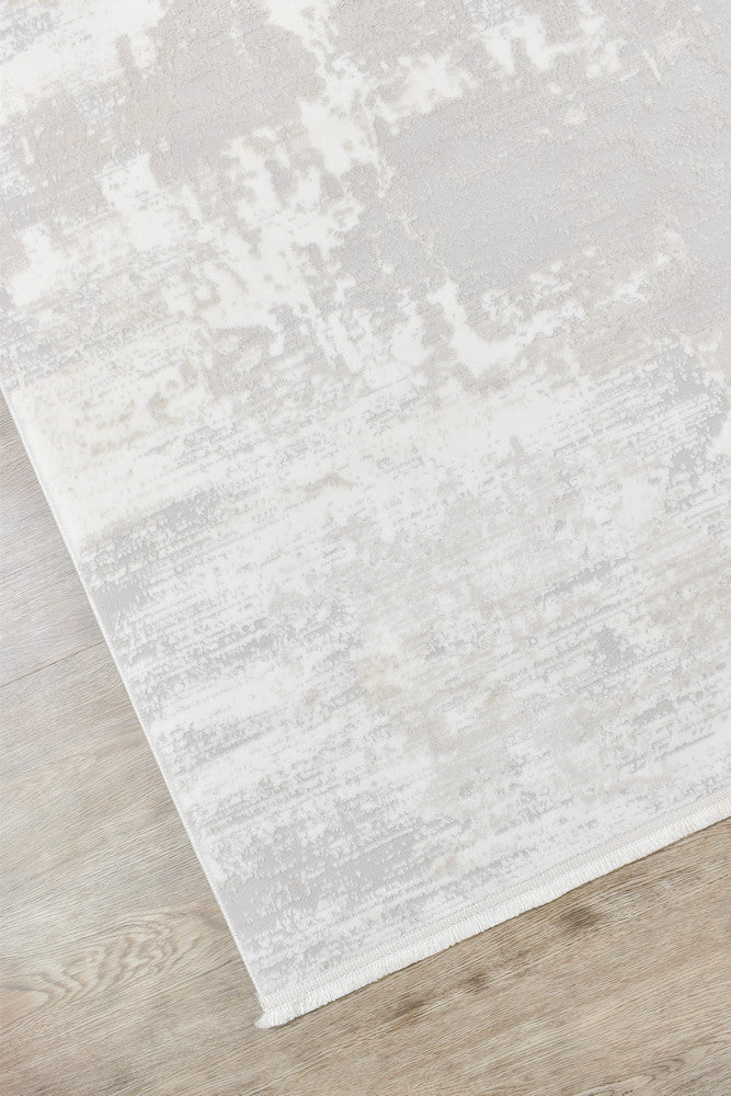 Eternal Azure Cream Contemporary Rug - Turkish-inspired modern rug from Treasures of Turkey