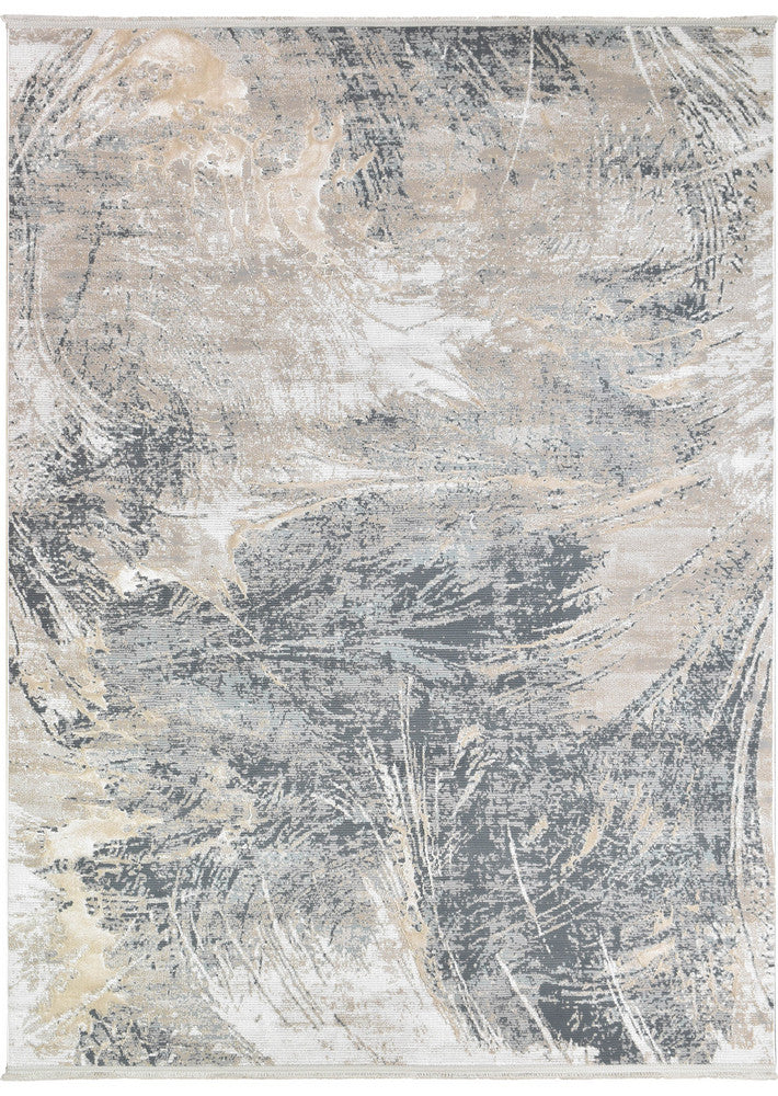 Eden Silk Touch Beige Modern Rug – Treasures of Turkey