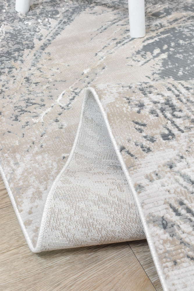 Eden Silk Touch Beige Modern Rug - Turkish-inspired modern rug from Treasures of Turkey
