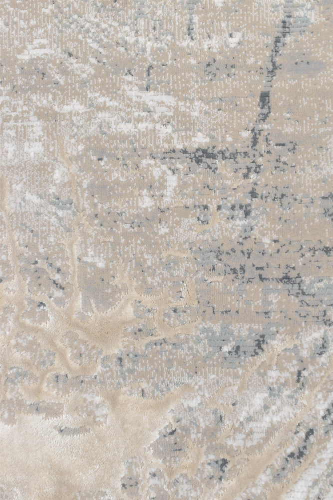 Eden Silk Touch Beige Modern Rug - Turkish-inspired modern rug from Treasures of Turkey