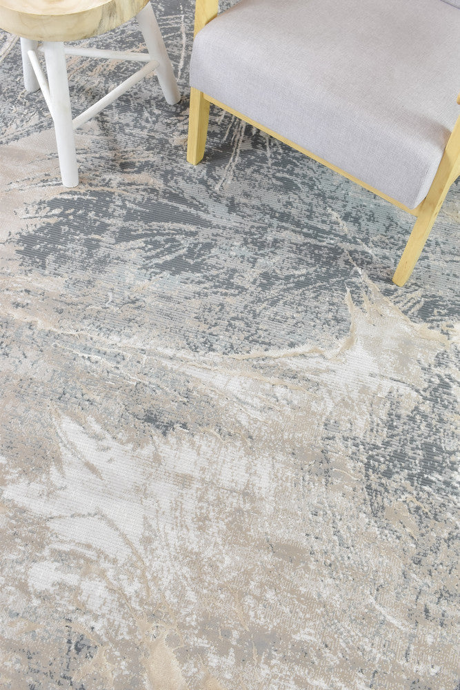 Eden Silk Touch Beige Modern Rug - Turkish-inspired modern rug from Treasures of Turkey