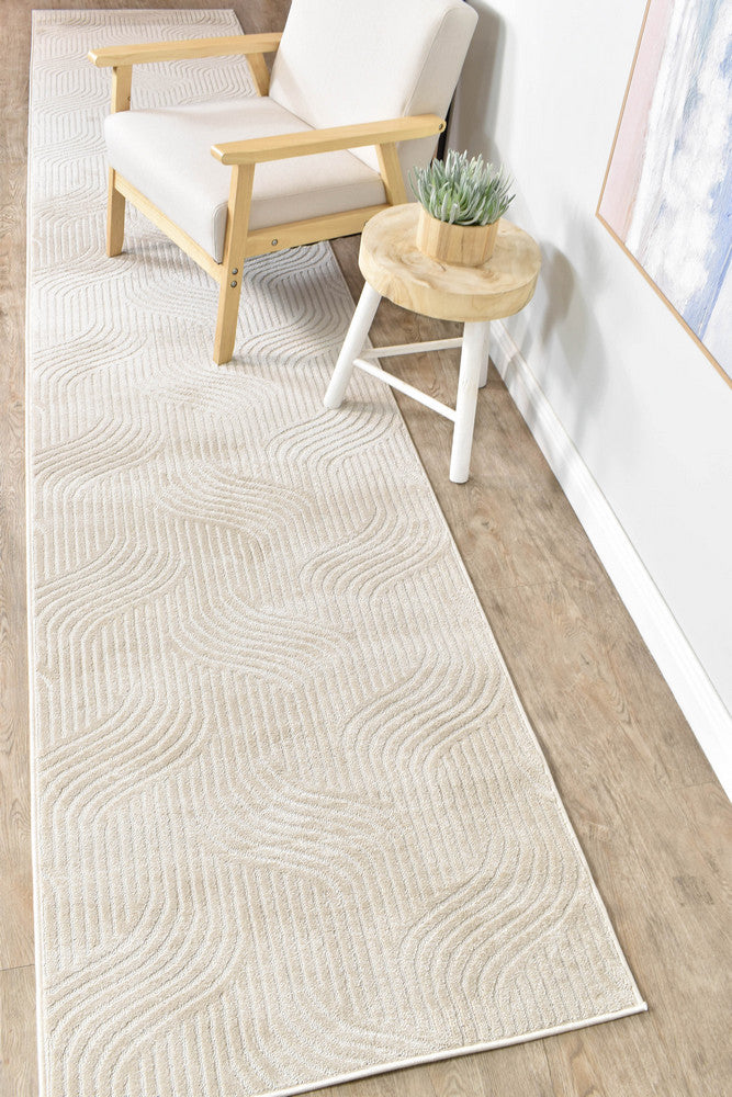 Ontario Almond Beige Velvet Soft Hallway Runner Rug – Treasures of Turkey Australia