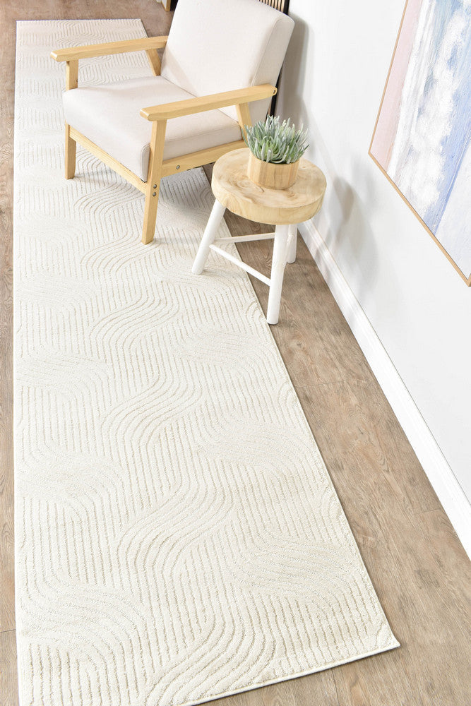 Ontario Ivory Velvet Soft Plush Hallway Runner Rug – Treasures of Turkey Australia