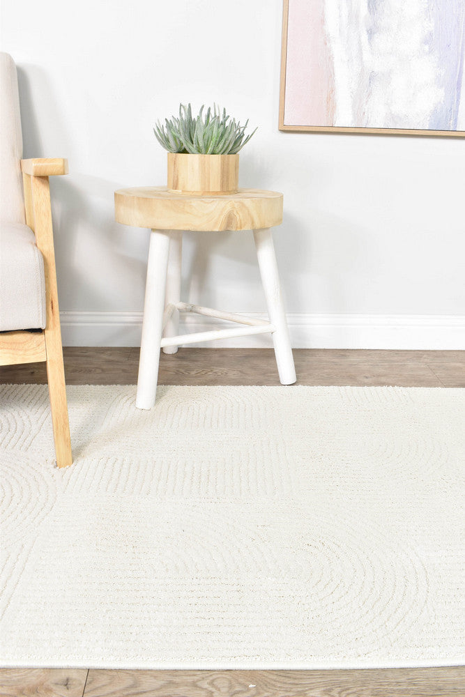 Ontario Silk Cream Luxe Modern Hallway Runner Rug – Treasures of Turkey Australia