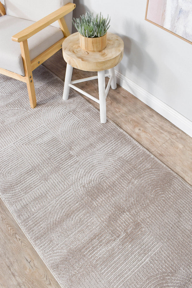 Ontario Taupe Luxe Soft Modern Hallway Runner Rug – Treasures of Turkey Australia