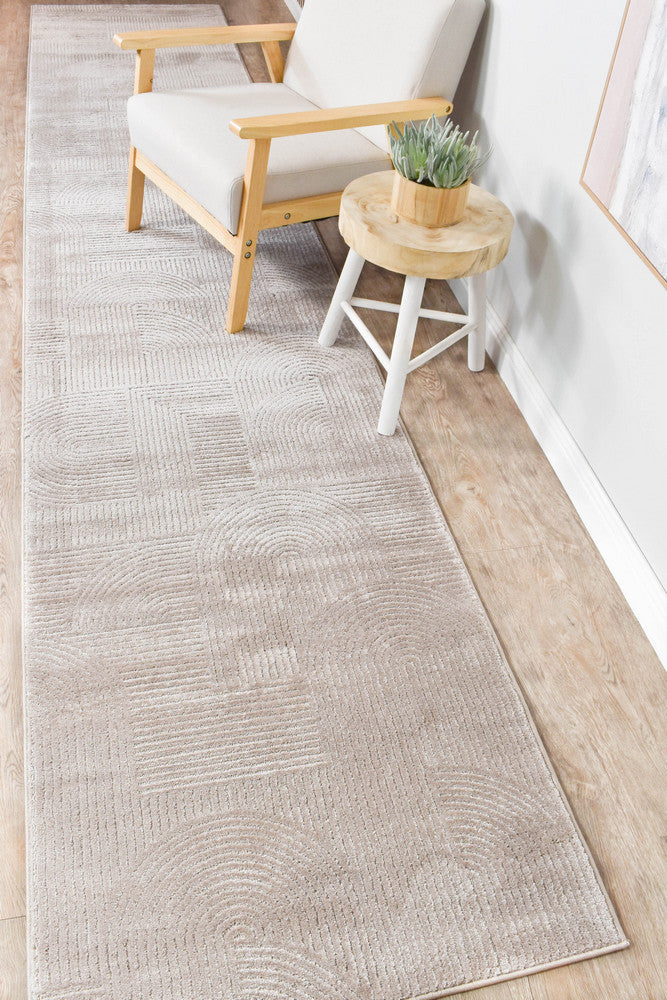 Ontario Taupe Luxe Soft Modern Hallway Runner Rug – Treasures of Turkey Australia