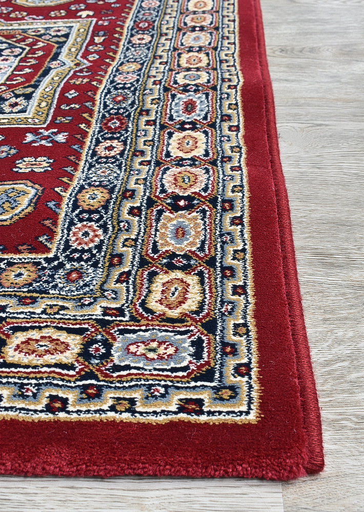 PinnaclePlaza Medallion Rug - Turkish-inspired traditional rug from Treasures of Turkey