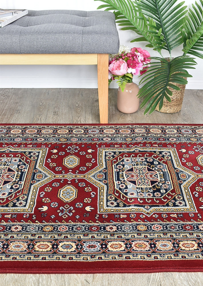 PinnaclePlaza Medallion Rug - Turkish-inspired traditional rug from Treasures of Turkey