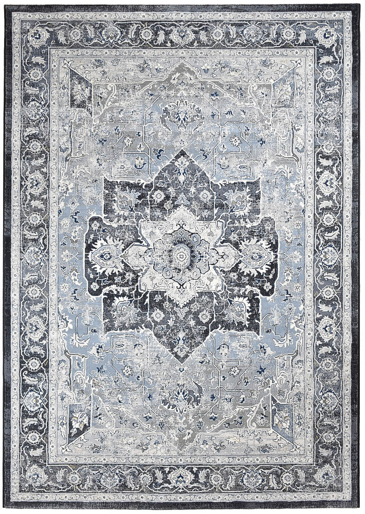 PinnaclePlaza Medallion Rug - Turkish-inspired traditional rug from Treasures of Turkey