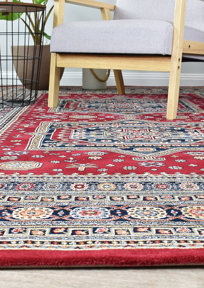 PinnaclePlaza Medallion Rug - Turkish-inspired traditional rug from Treasures of Turkey