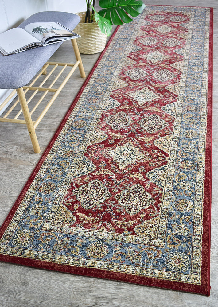PinnaclePlaza runner - Turkish-inspired hallway runner rug from Treasures of Turkey