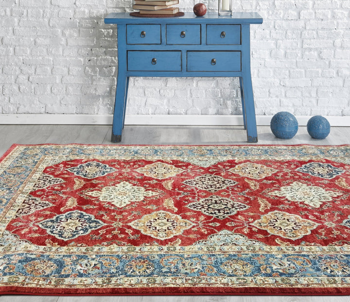 PinnaclePlaza Traditional Rug - Turkish-inspired traditional rug from Treasures of Turkey