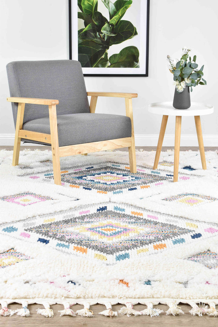 Eden Jewel Rug - Turkish-inspired shaggy rug from Treasures of Turkey