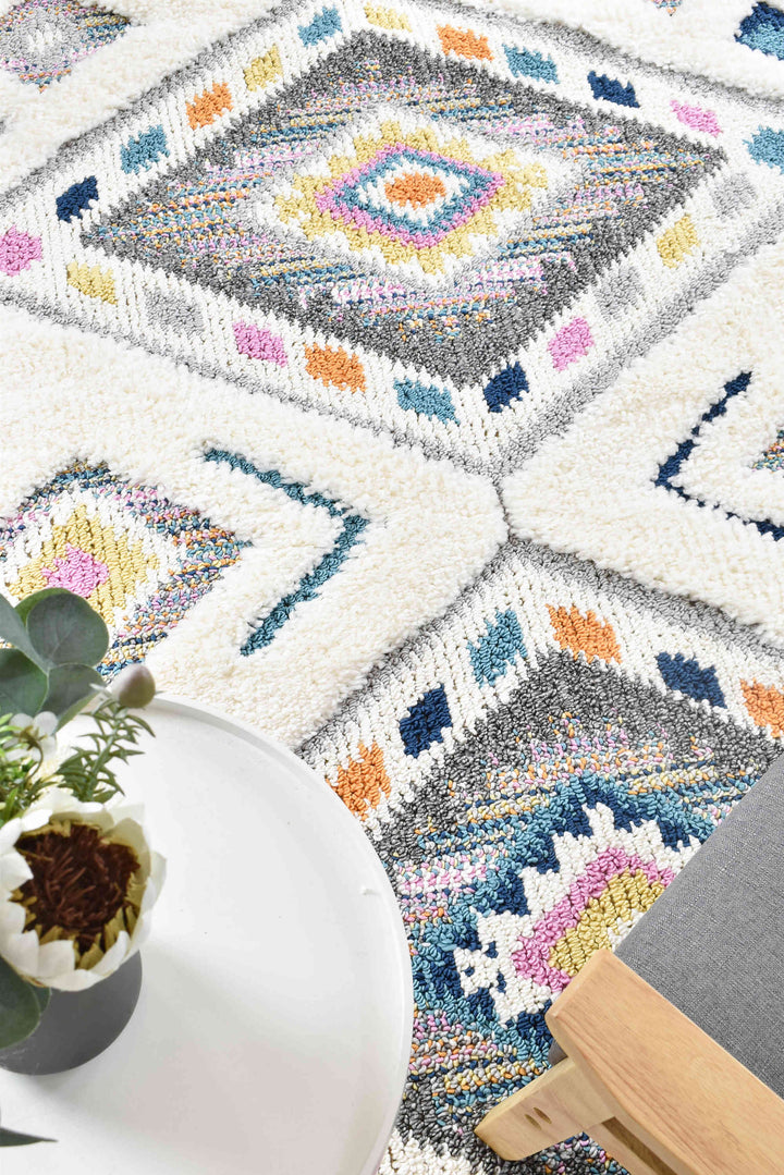 Eden Jewel Rug - Turkish-inspired shaggy rug from Treasures of Turkey