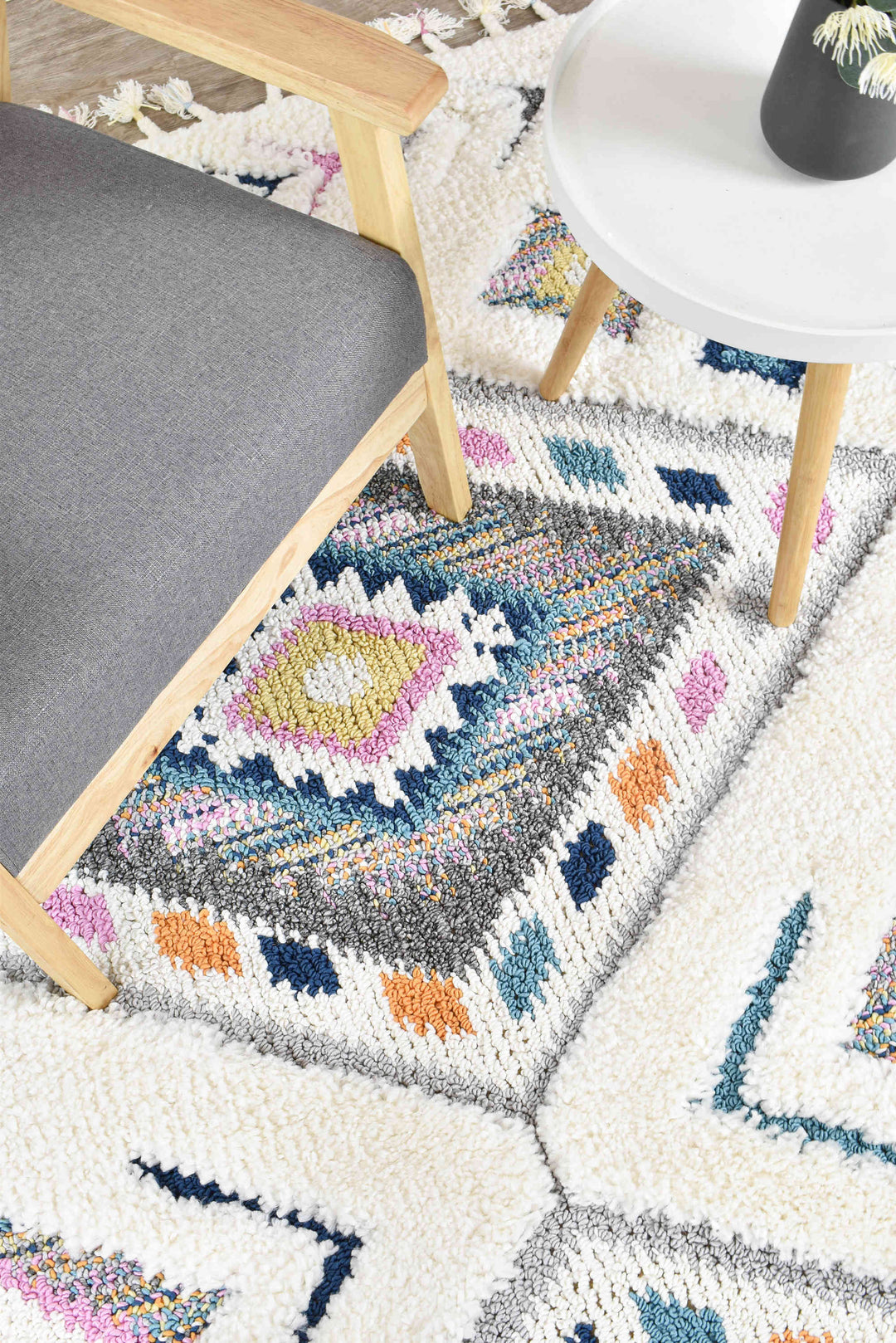 Eden Jewel Rug - Turkish-inspired shaggy rug from Treasures of Turkey