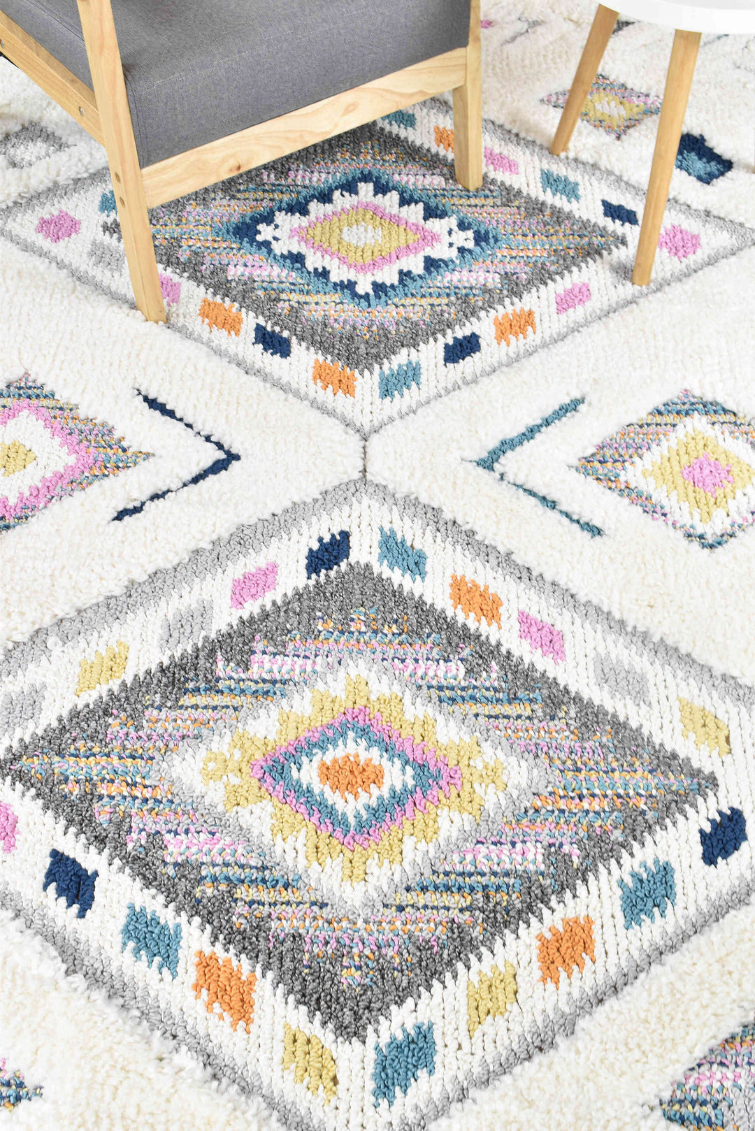 Eden Jewel Rug - Turkish-inspired shaggy rug from Treasures of Turkey