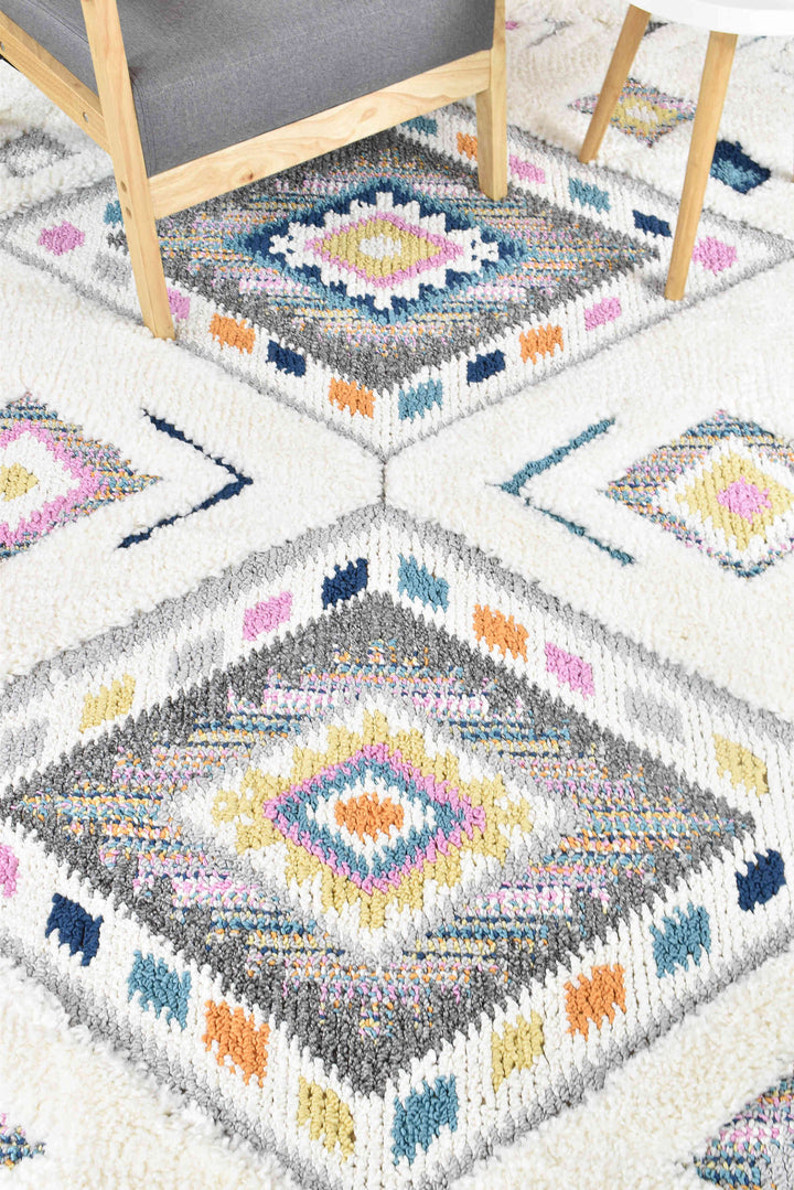 Eden Jewel Rug - Turkish-inspired shaggy rug from Treasures of Turkey