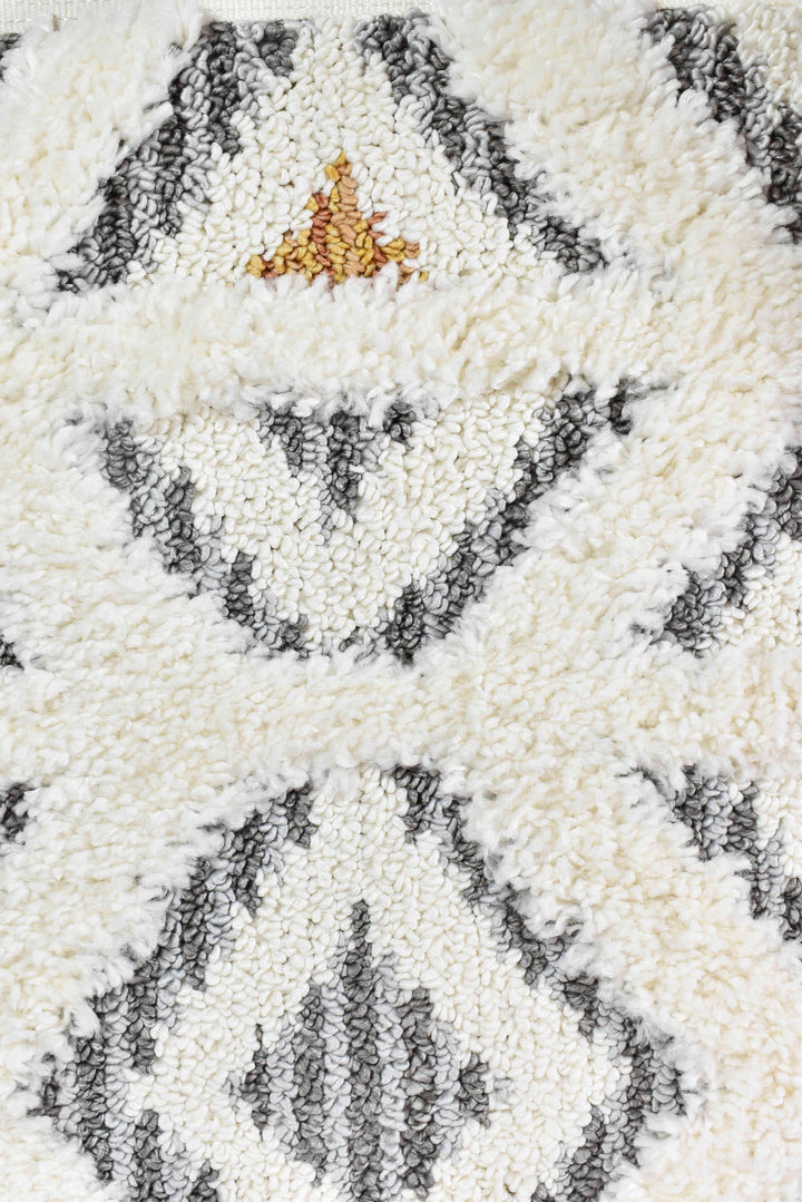 Eden Diamond Rug - Turkish-inspired shaggy rug from Treasures of Turkey