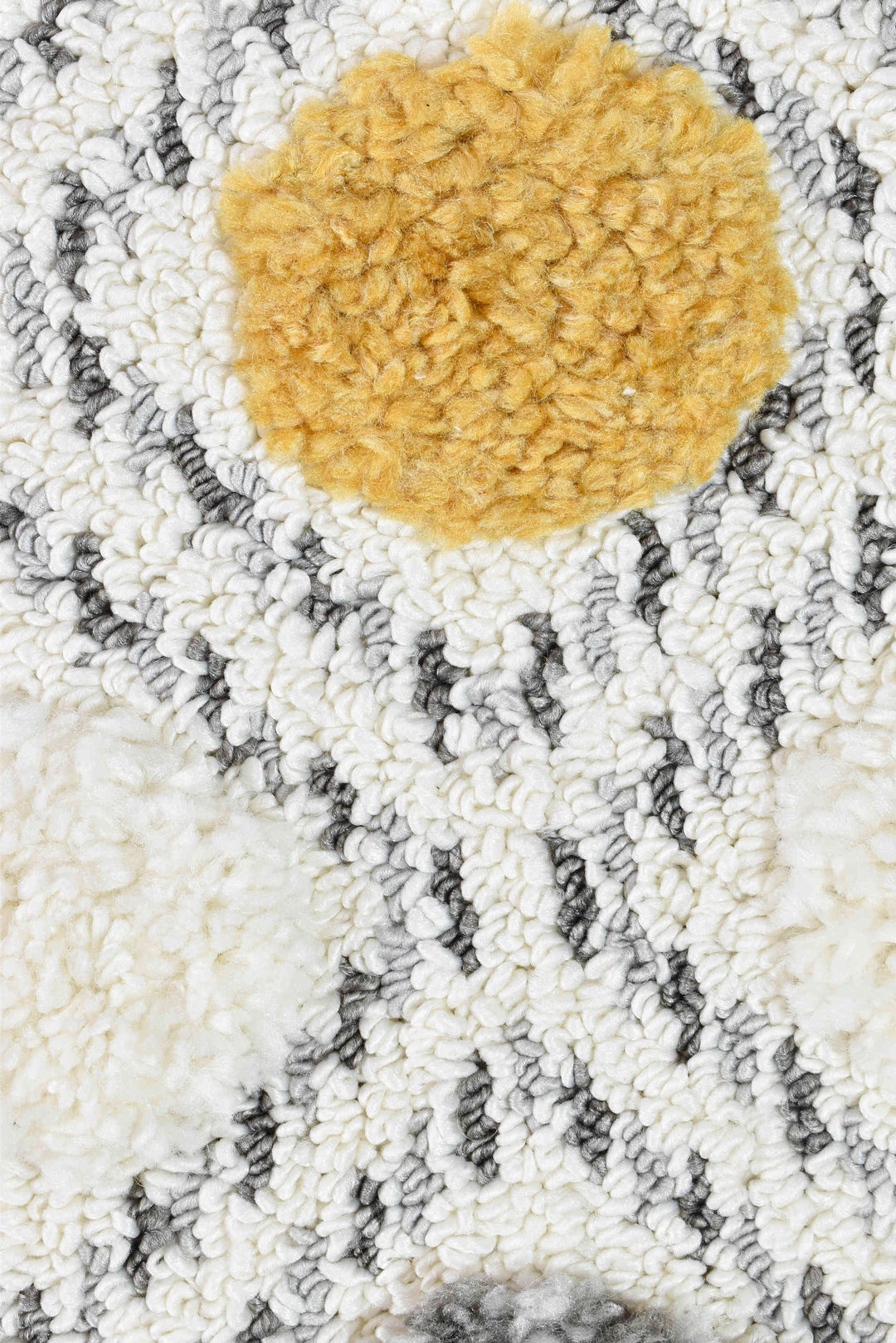 Eden Polka Dots Rug - Turkish-inspired shaggy rug from Treasures of Turkey