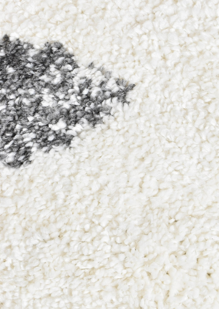 Palermo Shaggy Rug Dark Grey - Turkish-inspired shaggy rug from Treasures of Turkey
