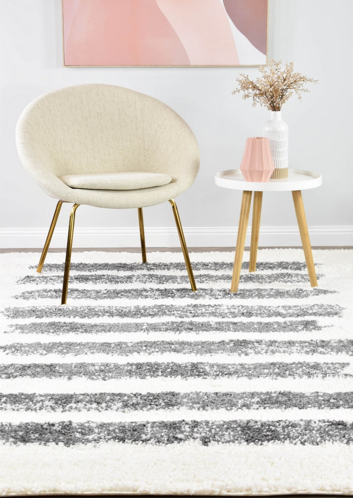 Palermo Shaggy Rug Dark Grey - Turkish-inspired shaggy rug from Treasures of Turkey