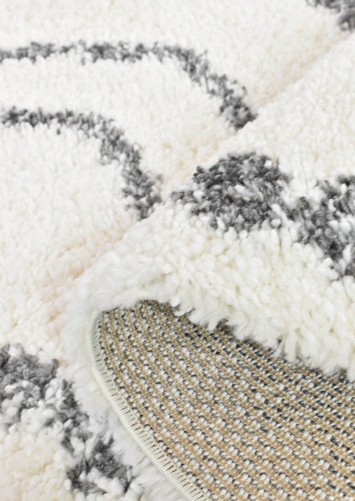 Palermo Shaggy Rug Dark Grey - Turkish-inspired shaggy rug from Treasures of Turkey