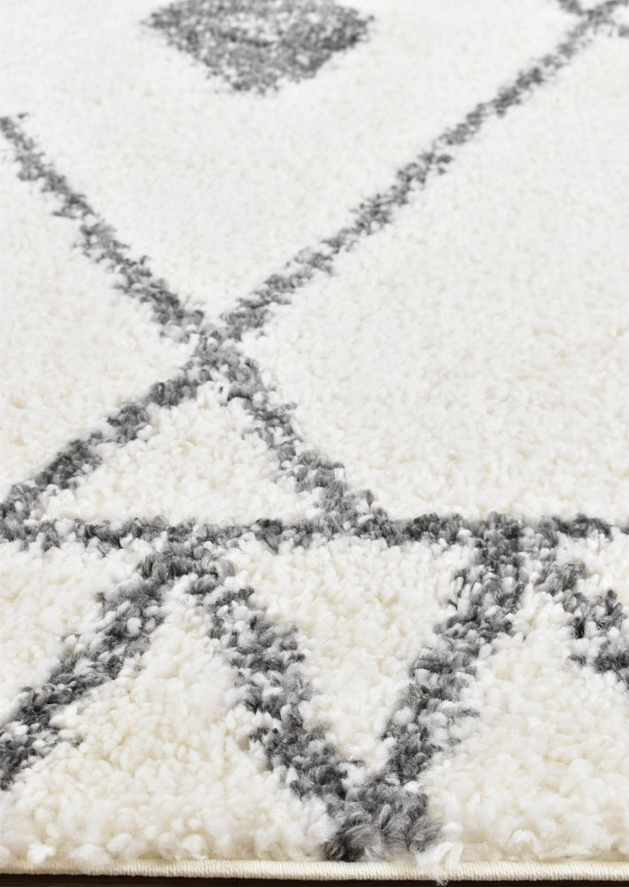 Palermo Shaggy Rug Dark Grey - Turkish-inspired shaggy rug from Treasures of Turkey