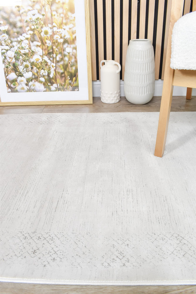 Eden Silk Touch Natural Beige Hallway Runner - Turkish-inspired hallway runner rug from Treasures of Turkey