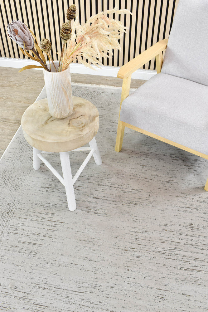 Eden Silk Touch Beige Natural Modern Rug - Turkish-inspired modern rug from Treasures of Turkey