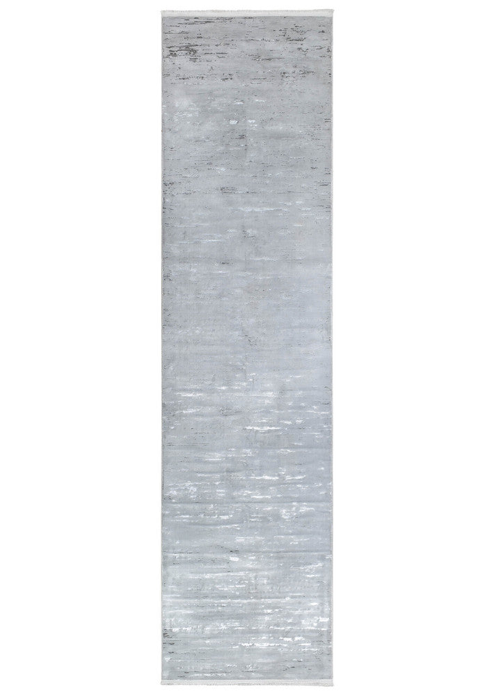 Eden Silk Touch Grey Hallway Runner – Treasures of Turkey