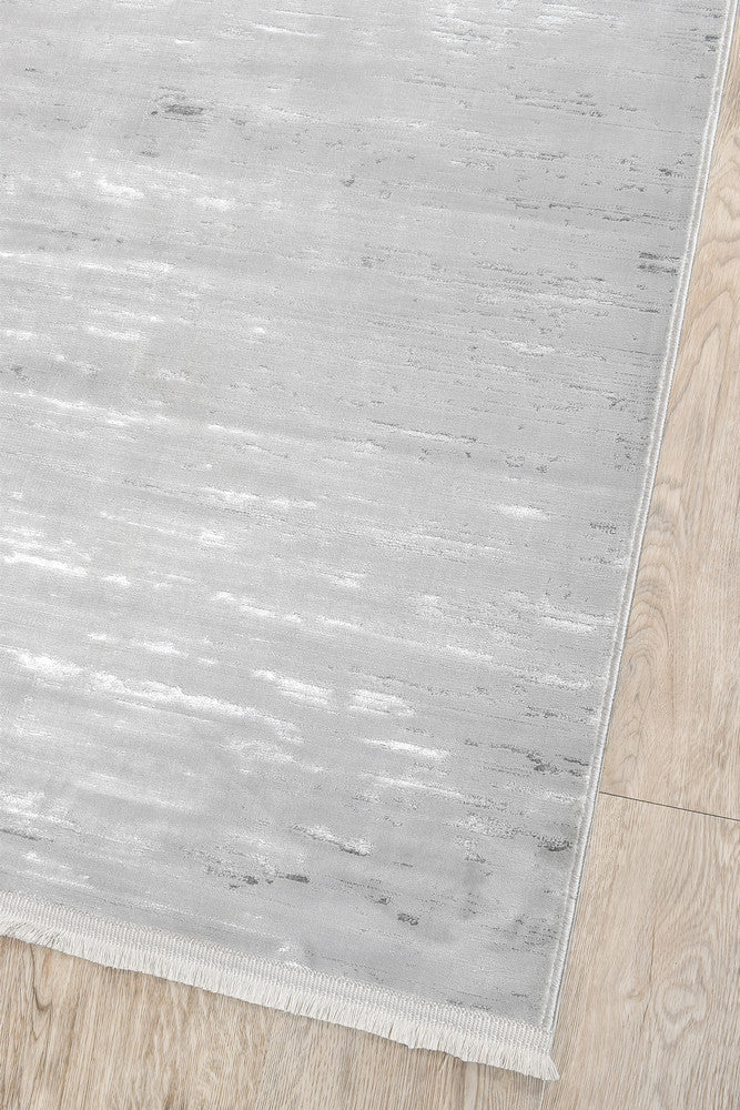 Eden Silk Touch Grey Hallway Runner - Turkish-inspired rug rug from Treasures of Turkey