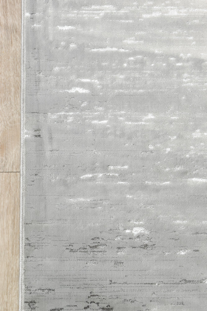 Eden Silk Touch Grey Hallway Runner - Turkish-inspired rug rug from Treasures of Turkey